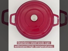 enamel cast iron seafood pot