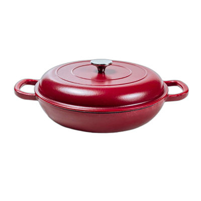 3L Cast Iron Dutch Oven Non Stick Dutch Oven Self Circulating Design