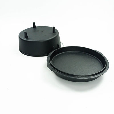 OEM Enamel Cast Iron Pot 24.5X13.5&quot; For Home Cooking And Camping