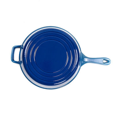 3 Quart Cast Iron Skillet Casserole 2 In 1 Baking Multipurpose
