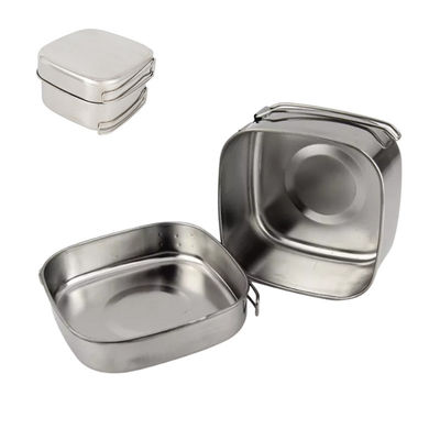 OEM &amp; ODM Stanley Camping Cooking Set Stainless Steel 4pcs/Set
