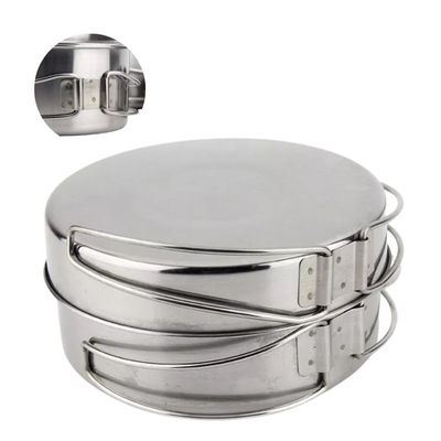 OEM &amp; ODM Stanley Camping Cooking Set Stainless Steel 4pcs/Set