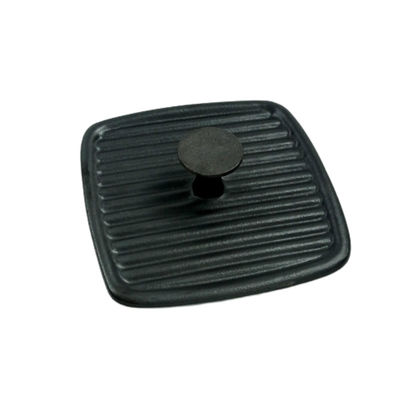 51.2*26.5cm Cast Iron Grill Griddle Bbq Griddle Pan With Press