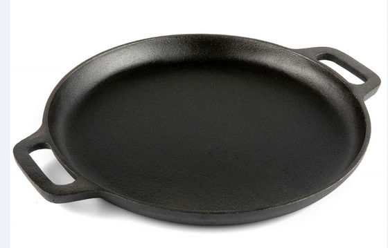 Cast Iron Frying Pan,Grill Pan , dutch oven 3 Piece-set Pre Seasoned for all stove