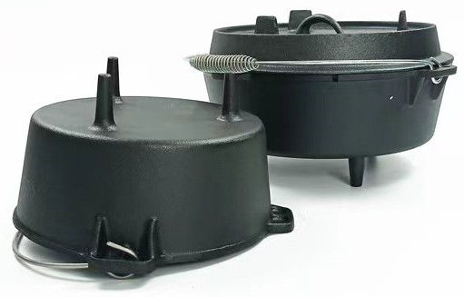 OEM Enamel Cast Iron Pot 24.5X13.5&quot; For Home Cooking And Camping