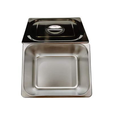 Food Grade Stainless Steel Cookware Sets Multipurpose 6 In Hotel Pan