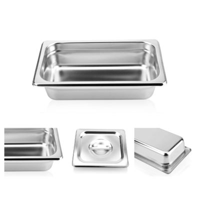 Food Grade Stainless Steel Cookware Sets Multipurpose 6 In Hotel Pan
