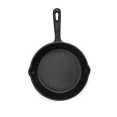 3 Piece Pre Seasoned Cast Iron Frying Pan Set BSCI SGS ISO9005