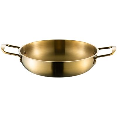 Gloden 304 Stainless Steel Stock Pot Non Stick Surface For Easier Cleaning
