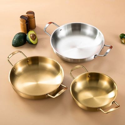 Gloden 304 Stainless Steel Stock Pot Non Stick Surface For Easier Cleaning