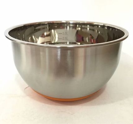 Lightweight Stainless Steel Cookware Sets 0.4L-4L Stainless Steel Salad Bowl