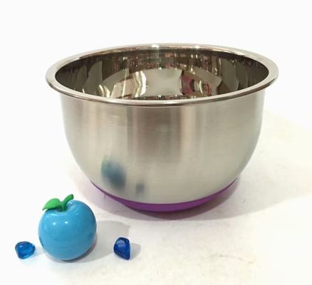Polished Stainless Steel Cookware Sets Rust Resistant Salad Bowl Stainless Steel