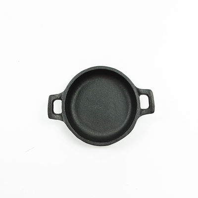 Classic Pre Seasoned Cast Iron Frying Pan 24cm With Two Side Handles