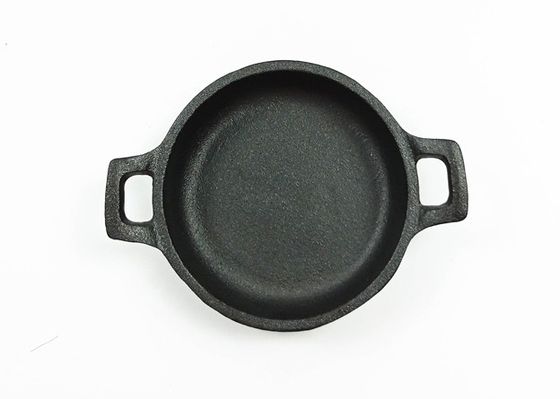 Classic Pre Seasoned Cast Iron Frying Pan 24cm With Two Side Handles