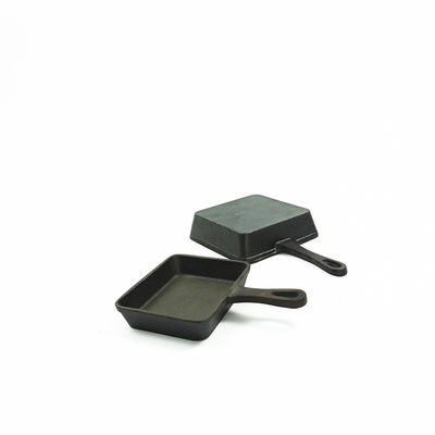 OEM ODM Cast Iron Frying Pre Seasoned Pan Grill Pan Set BSCI