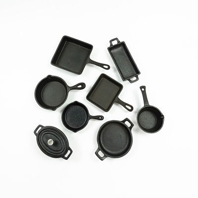OEM ODM Cast Iron Frying Pre Seasoned Pan Grill Pan Set BSCI