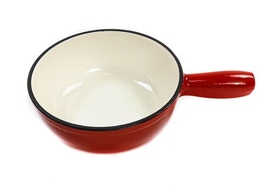 21cm Cast Iron Cheese Fondue Pot 12 Pounds Durable And Long Lasting