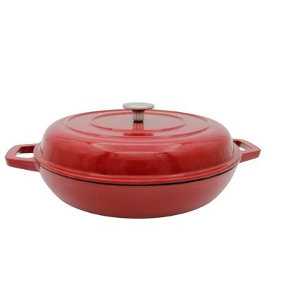 Enameled Reliable Cast Iron Casserole Cast Iron Soup Pot 29/31cm