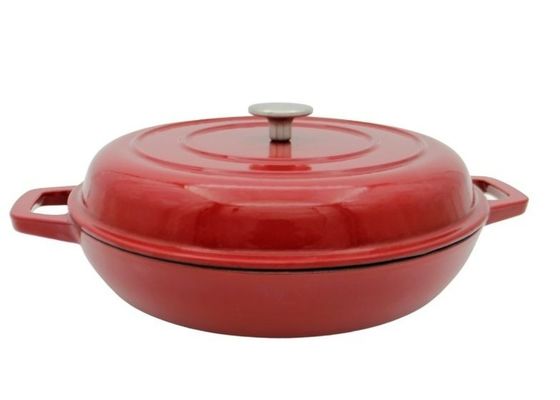 Enameled Reliable Cast Iron Casserole Cast Iron Soup Pot 29/31cm