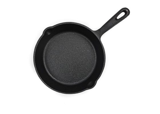 Preseasoned Cast Iron Frying Pan With Long Handle For Stove Top