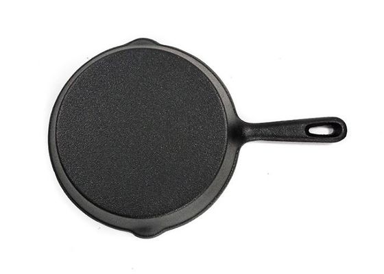 Preseasoned Cast Iron Frying Pan With Long Handle For Stove Top