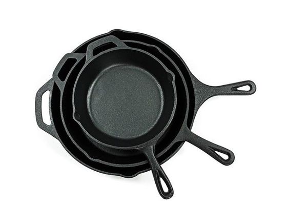 12 Inch Cast Iron Deep Fryer Large Skillet For Family Meals