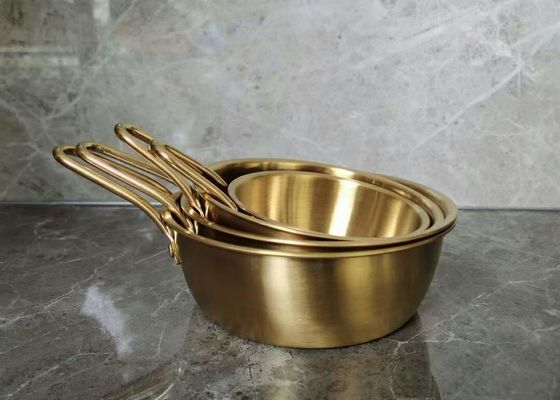 304 Stainless Steel Cookware Sets Bowl For Serving Makgeolli