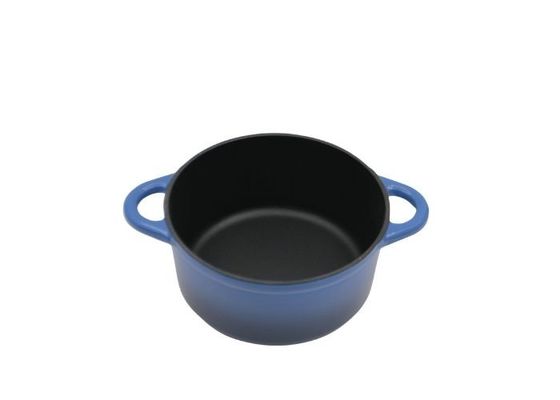 Blue Enamel Casserole Dish With Lid For All Stove 3.8/5/5.3kg