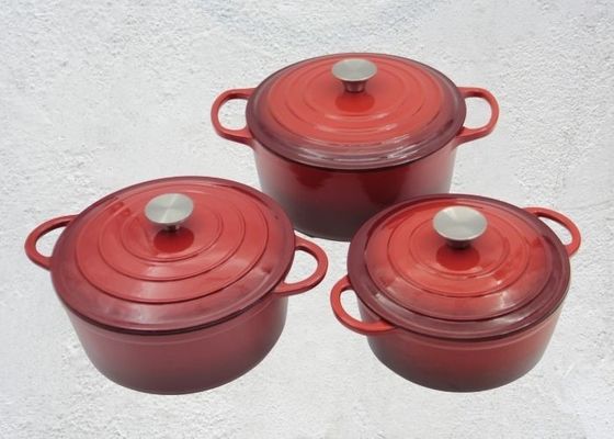 Enamel Cast Iron Casserole Cast Iron Stew Pot For Kitchenware