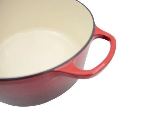 Enameled Reliable Cast Iron Casserole Cast Iron Soup Pot 29/31cm