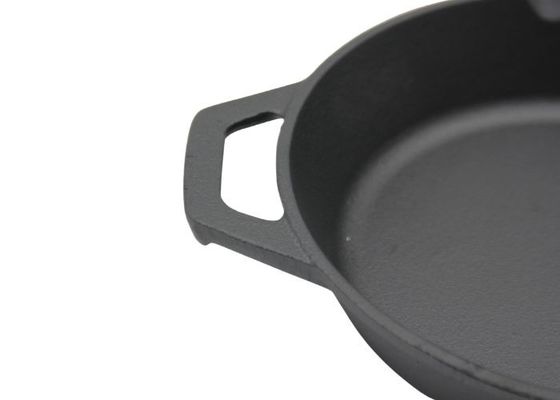 12 Inch Cast Iron Deep Fryer Large Skillet For Family Meals