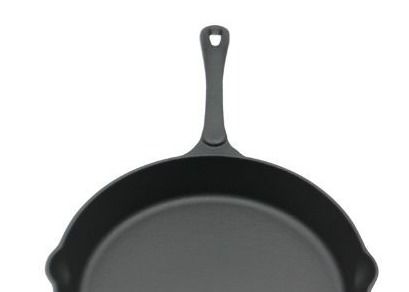 Heavy Duty Durable 10 Inch Cast Iron Skillet With Helper Handle -