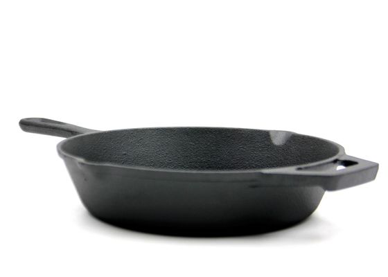 3 Piece Pre Seasoned Cast Iron Frying Pan Set BSCI SGS ISO9005