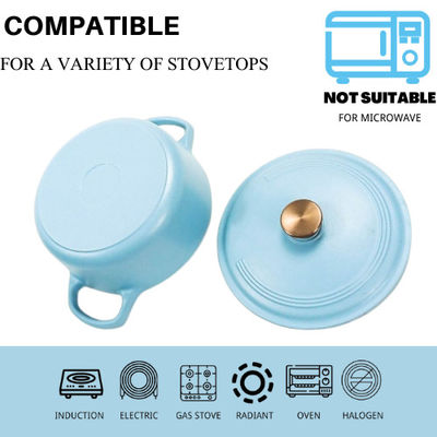 User Friendly Enamel Cast Iron Cocotte For Easy Cooking And Cleaning