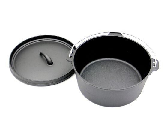 3 Piece Pre Seasoned Cast Iron Frying Pan Set BSCI SGS ISO9005