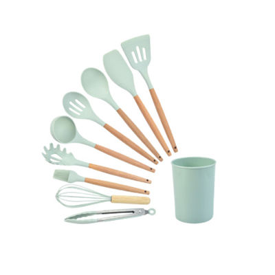 OEM BSCI Kitchen Cookware Accessories Silicone Kitchen Utensil Set