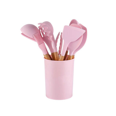 Nonstick Silicone Cooking Color Utensil Set Kitchen Tools Set