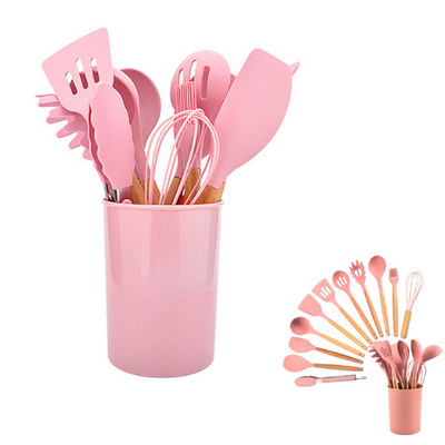 Nonstick Silicone Cooking Color Utensil Set Kitchen Tools Set