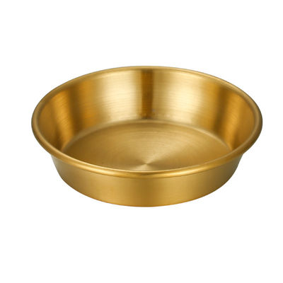 7/8/9/10cm Golden Sauce Dish Stainless 304/201 Multifunctional