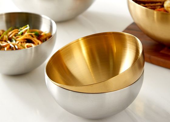 Premium Stainless Steel Cookware Sets Bowls For Mixing Serving And Snacking