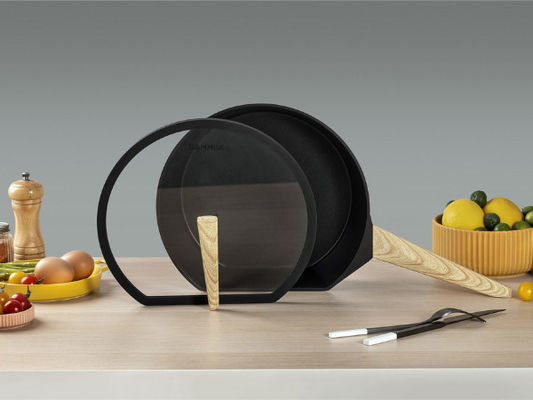 16Inch Aluminum Frying Pan For High Heat Cooking ISO9003