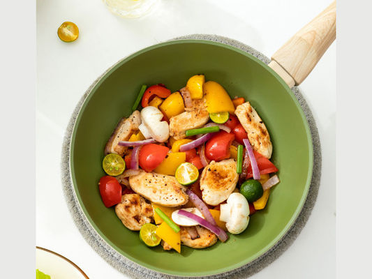 Healthy Cooking Frying Pan 7Inch Non Stick 26cm With Titanium Coating