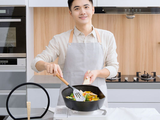 Scratch Resistant Frying Pan 9.5Inch Non Stick With Copper Finish