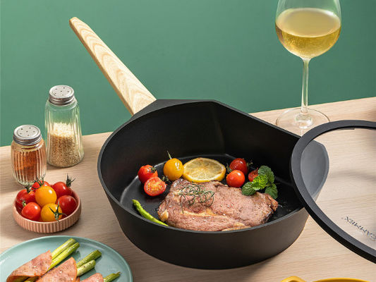 Scratch Resistant Frying Pan 9.5Inch Non Stick With Copper Finish