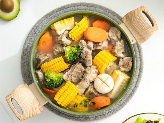 High Performance Aluminum Casserole Pan Non Stick With Heat Resistant Handles And Glass Lid