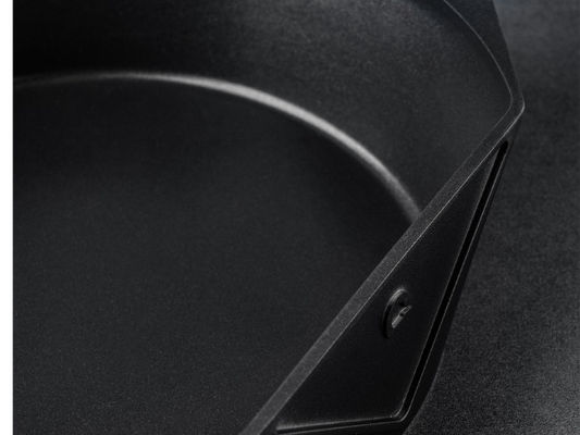 Oven Safe Aluminum Frying Pan 10.25Inch With Silicone Handle