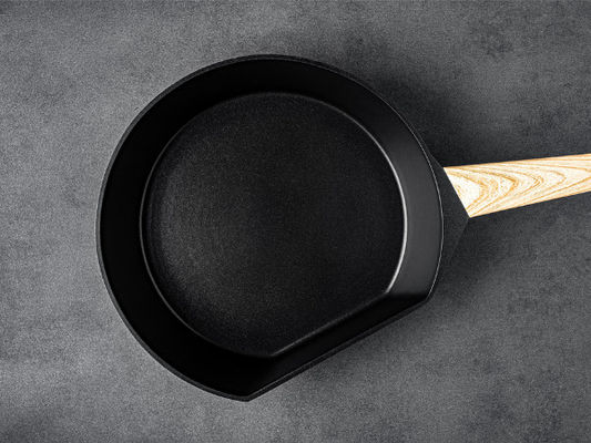 10.25Inch Aluminum Frying Pan Oven Safe With Silicone Handle