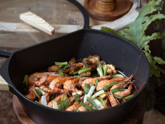 Versatile Non Stick Aluminum Frying Pan 8Inch For Induction Cooktops
