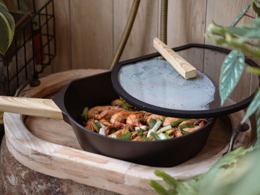 Versatile Non Stick Aluminum Frying Pan 8Inch For Induction Cooktops