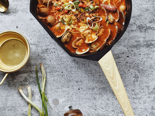 Premium 10Inch Aluminum Frying Pan With Detachable Handle Black Non Stick